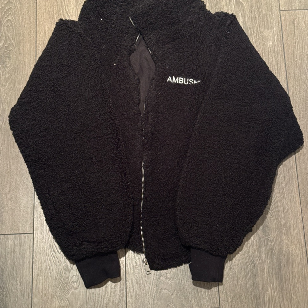 Ambush Black Fleece Jacket
